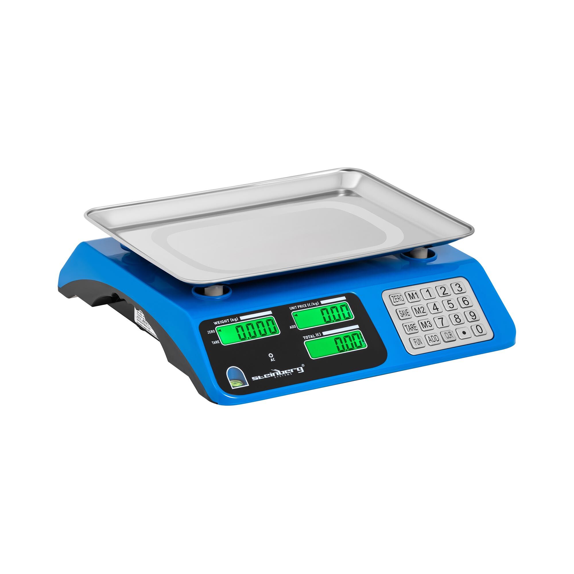 Steinberg Systems Balança de controlo - LCD - 40 kg / 2 g - Azul SBS-PW-402CDS