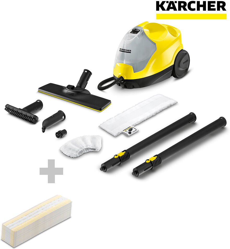 Karcher Sc4 Easyfix + Set de Robôt Limpeza a Vapor