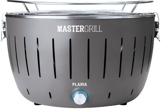 Flama Grelhador Barbecue A Carvão 31cm (cinza) - Flama