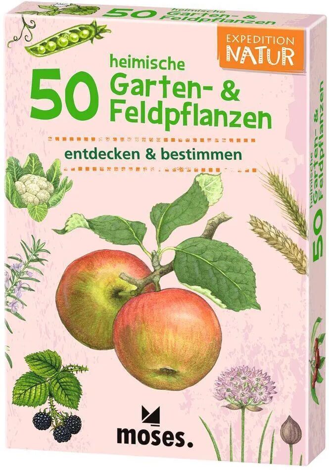 moses Verlag Expedition Natur 50 heimische Garten- & Feldpflanzen