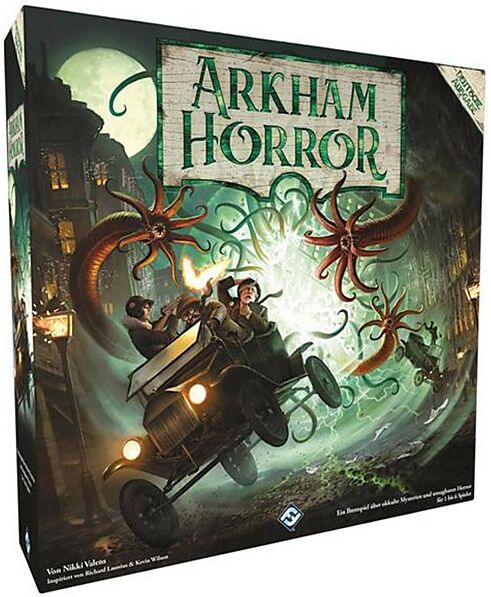 Auf Lager ASMODEE Arkham Horror (3 Edition) 4015566027596 transparent EG