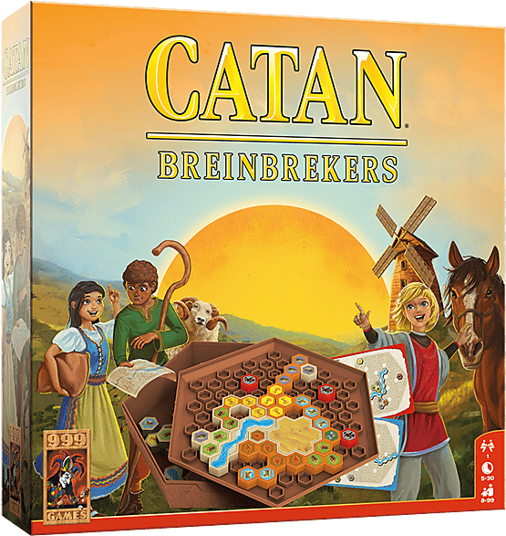 999 Games CATan: Breinbrekers - Jeu De Société