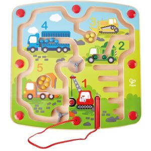 Hape Spiel »Baufahrzeuge-Labyrinth« bunt