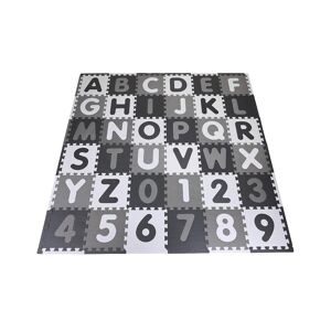 Knorrtoys® Puzzlematte »Alphabet« grau