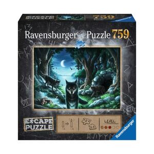 Ravensburger - Escape Puzzle Fluch Der Wölfe, 759 Teile, Multicolor