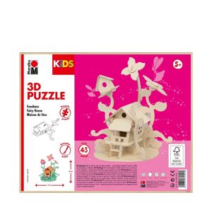 Marabu - 3d Puzzle, 23.2x18.4x1.3cm, Multicolor