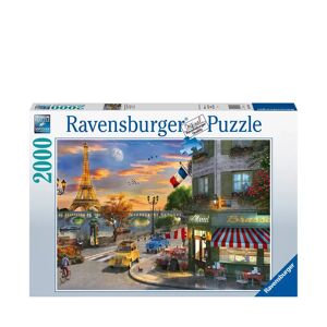 Ravensburger - Romantische Abendstunde In Paris, 2000 Teile, Multicolor