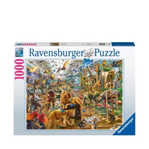 Ravensburger - Puzzle, Chaos In Der Galerie 1000 Teile, Multicolor