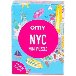 Omy - Puzzle, Mini Nyc, 6.5x3.5x9cm, Multicolor