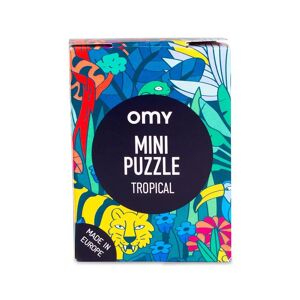 Omy - Puzzle, 54 Teile, Mini Tropical, 6.5x3.5x9cm, Multicolor