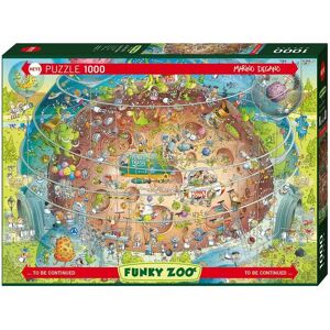 Heye - Marino Degano Puzzle Weltall-Zoo, 1000 Teile, Multicolor