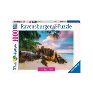 Ravensburger - Puzzle Seychellen, 1000 Teile, Multicolor