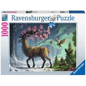 Ravensburger - Puzzle Der Hirsch Als Frühlingsbote, 1000 Teile, Multicolor