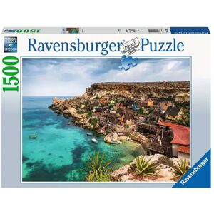 Ravensburger - Puzzle Popey Village Malta, 1500 Teile, Multicolor