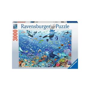 Ravensburger - Puzzle Bunter Unterwasserspass, 3000 Teile, Multicolor