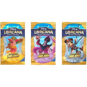 Ravensburger - Lorcana Into The Inklands Booster Pack, En, Zufallsauswahl, Multicolor