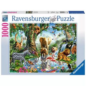 Ravensburger - Puzzle Abenteuer Im Dschungel, 1000 Teile, Multicolor