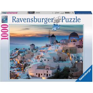 Ravensburger - Puzzle Abend In Santorini, 1000 Teile,