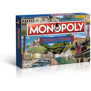 Monopoly -  Ticino/ Tessin, Italienisch Deutsch, Multicolor