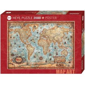 Heye - Puzzle The World Standard, 2000 Teile, Multicolor