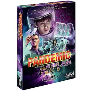 Z-Man Games , Pandemic in the Lab , Board Game EXPANSION , Ages 8+ , For 1 to 6 Players , 45 Minutes Playing Time