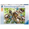 RAVENSBURGER Puzzle Faultier Selfie - 2er Set