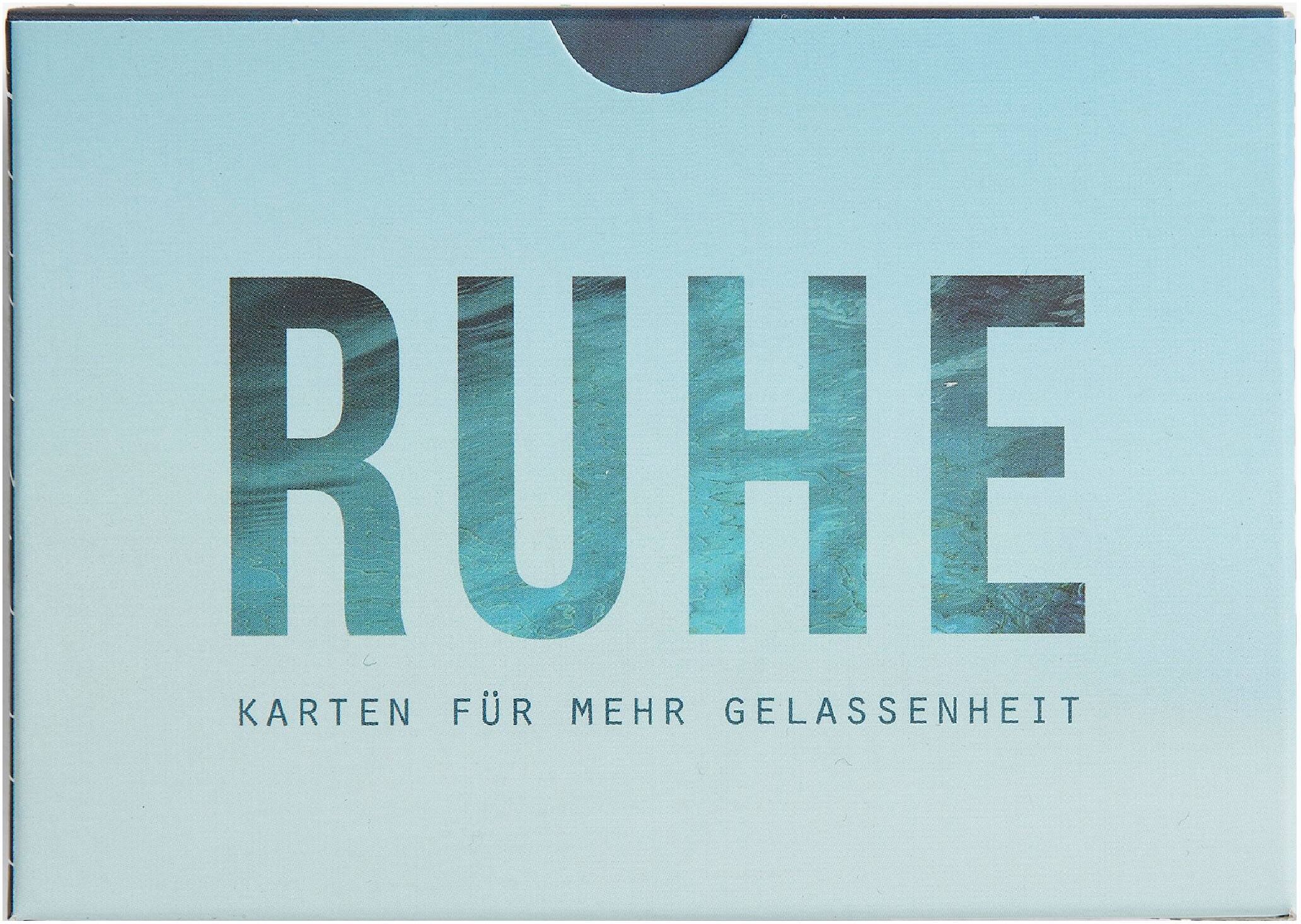 The School of Life Ruhe Kartenspiel  hellblau