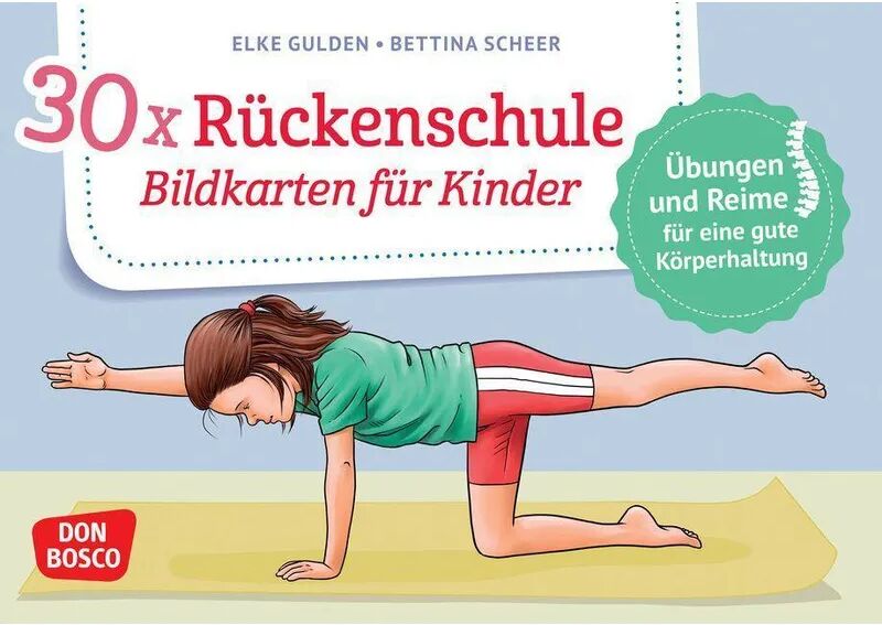 Don Bosco Medien 30 x Rückenschule. Bildkarten für Kinder