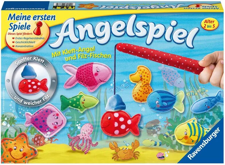 Ravensburger Verlag Angelspiel mit Filz-Fischen