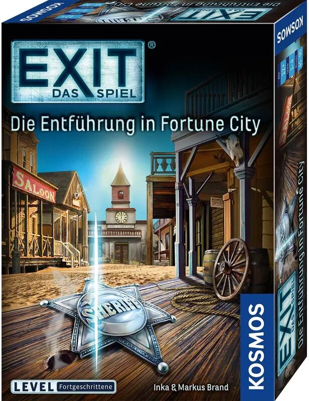 KOSMOS Escape-Spiel EXIT – Die Entführung in Fortune City