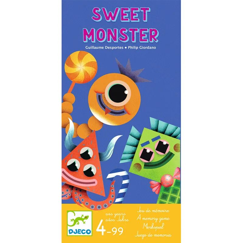 Djeco Gedächtnisspiel SWEET MONSTER in bunt