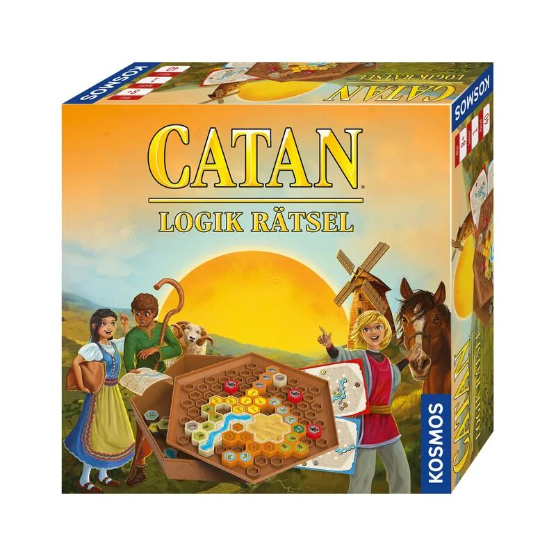 KOSMOS Gesellschaftsspiel CATAN - LOGIK RÄTSEL