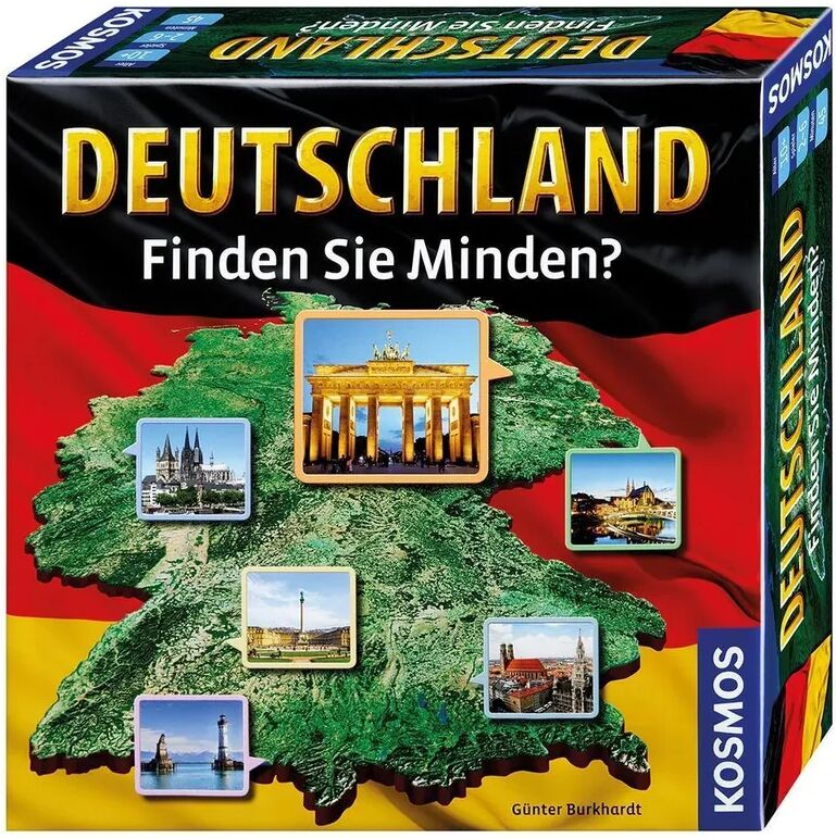 KOSMOS Gesellschaftsspiel – Deutschland - Finden Sie Minden?