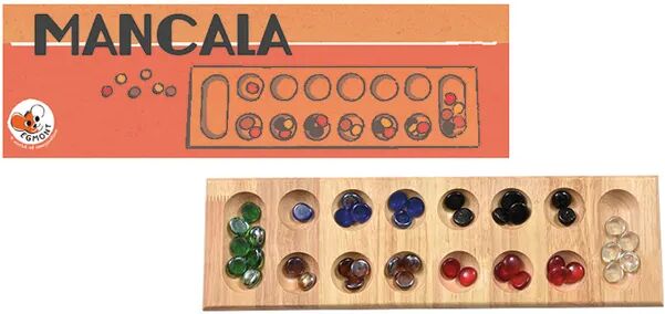 Egmont Toys Gesellschaftsspiel MANCALA aus Holz