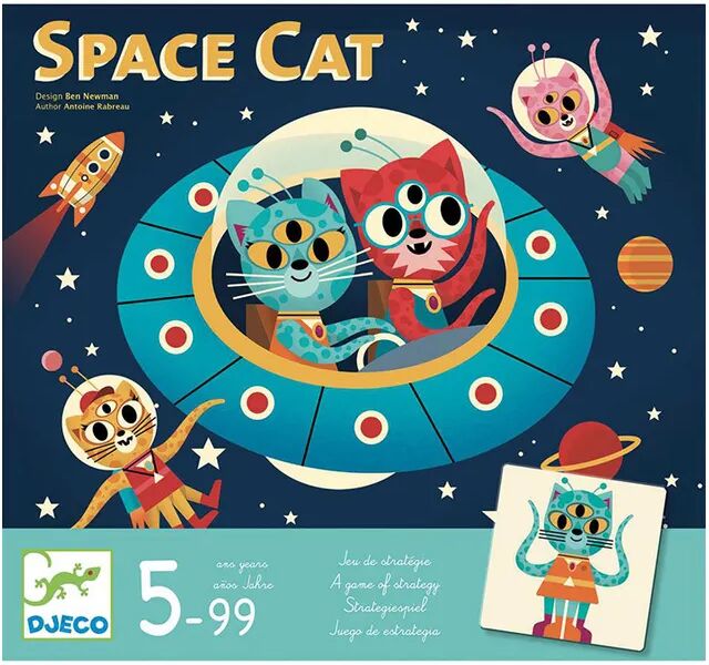 Djeco Gesellschaftsspiel SPACE CAT