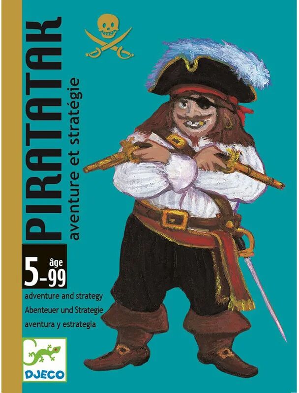 Djeco Kartenspiel PIRATATAK in bunt