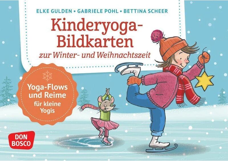 Don Bosco Medien Kinderyoga-Bildkarten zur Winter- und Weihnachtszeit