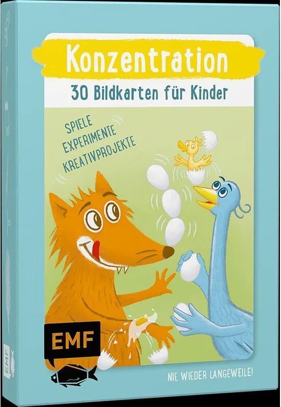 EMF Edition Michael Fischer Konzentration - 30 Bildkarten für Kinder im Kindergarten- und Vorschulalter