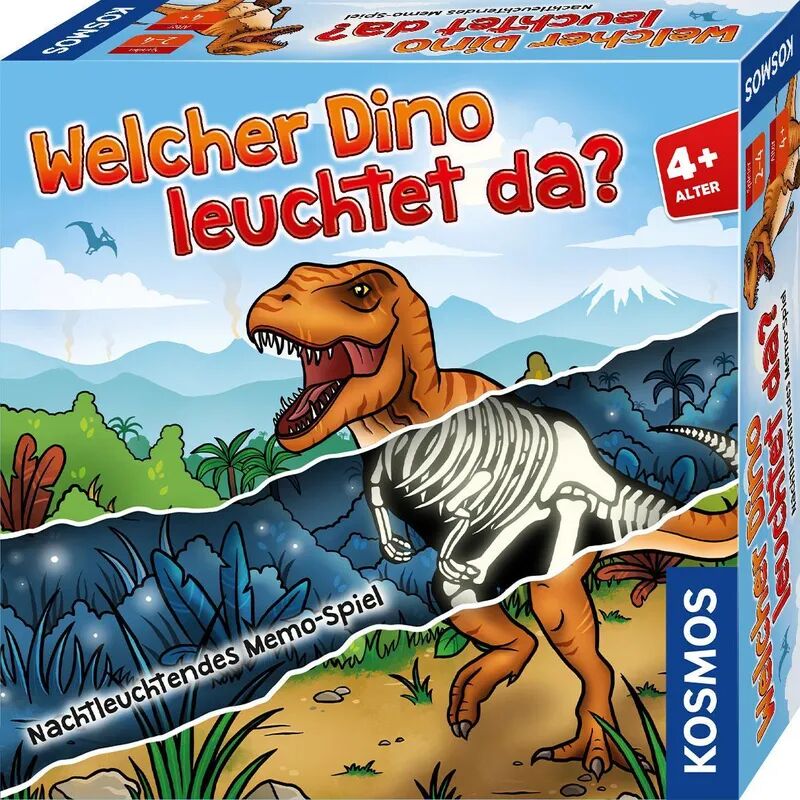 KOSMOS Memo-Spiel: Welcher Dino leuchtet da?