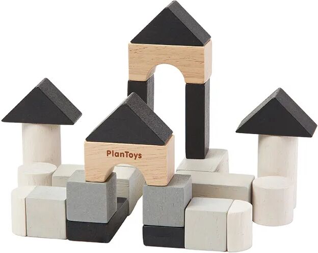 Plan Toys Mini-Bauklötze CONSTRUCTION SET aus Holz