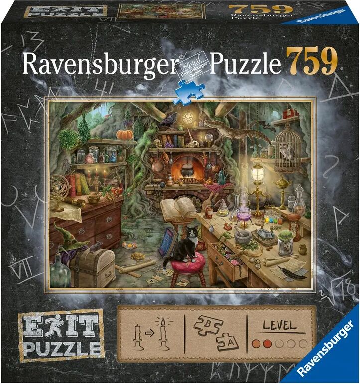 Ravensburger Verlag Rätsel-Puzzle EXIT – HEXENKÜCHE 759-teilig