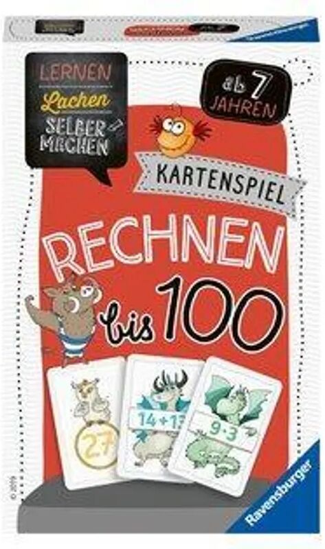 Ravensburger Verlag Ravensburger 80660 - Lernen Lachen Selbermachen: Rechnen bis 100, Kinderspiele L