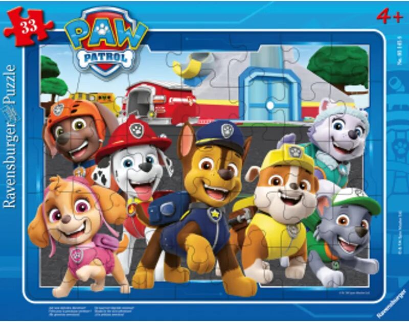 Ravensburger Verlag Ravensburger Kinderpuzzle 05145 - Auf zum nächsten Abenteuer - 33 Teile Paw Patr