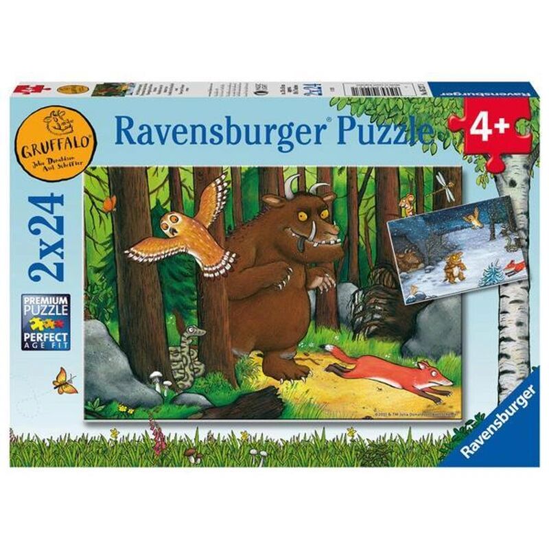 Ravensburger Verlag Ravensburger Kinderpuzzle - 05227 Der Waldspaziergang - Puzzle für Kinder ab 4 J