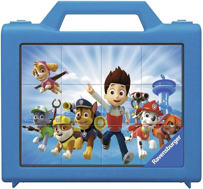 Ravensburger Verlag Ravensburger Kinderpuzzle - 07424 Paw Patrol - Würfelpuzzle mit 6 Teilen, Puzzle