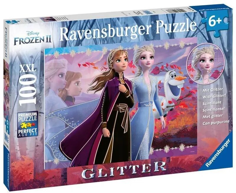 Ravensburger Verlag Ravensburger Kinderpuzzle - 12868 Starke Schwestern - Disney Frozen-Puzzle für K