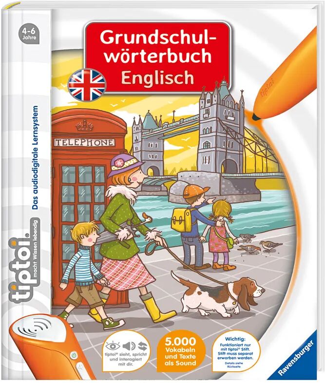 Ravensburger Verlag Ravensburger tiptoi® - Grundschulwörterbuch Englisch