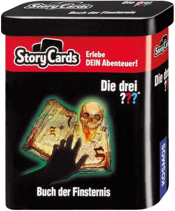 KOSMOS Story Cards - Die drei ??? Buch der Finsternis