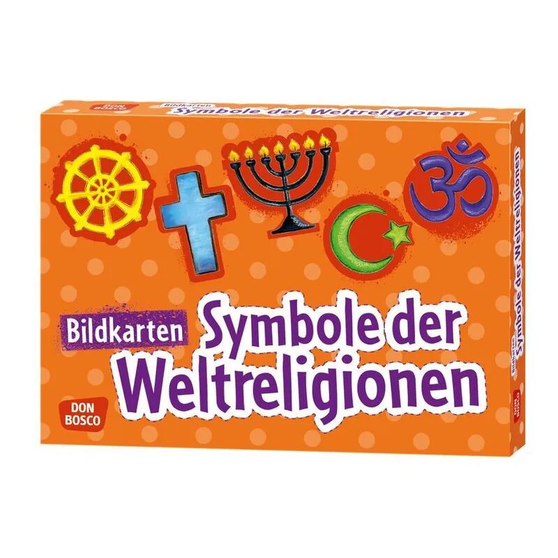 Don Bosco Medien Symbole der Weltreligionen, Bildkarten