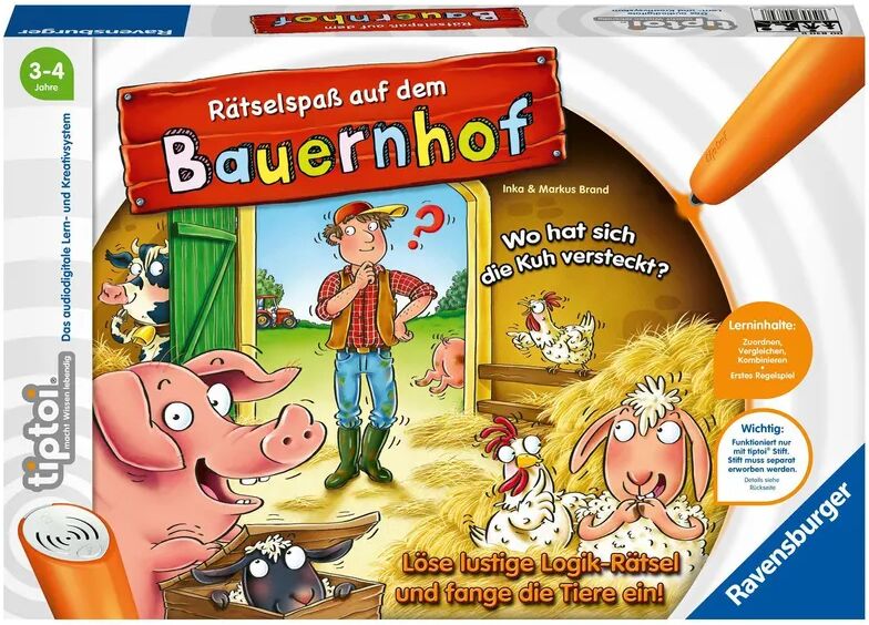 Ravensburger Verlag tiptoi® Rätselspaß auf dem Bauernhof